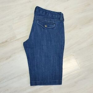 Old Navy the Diva Bermuda Denim Jean Shorts